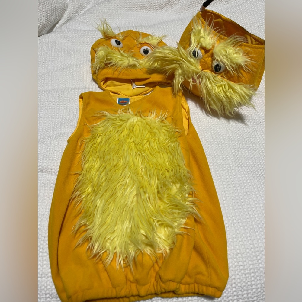 GUC Pottery Barn Kids “The Lorax” Halloween Costume & Treat Bag - Size 4/6